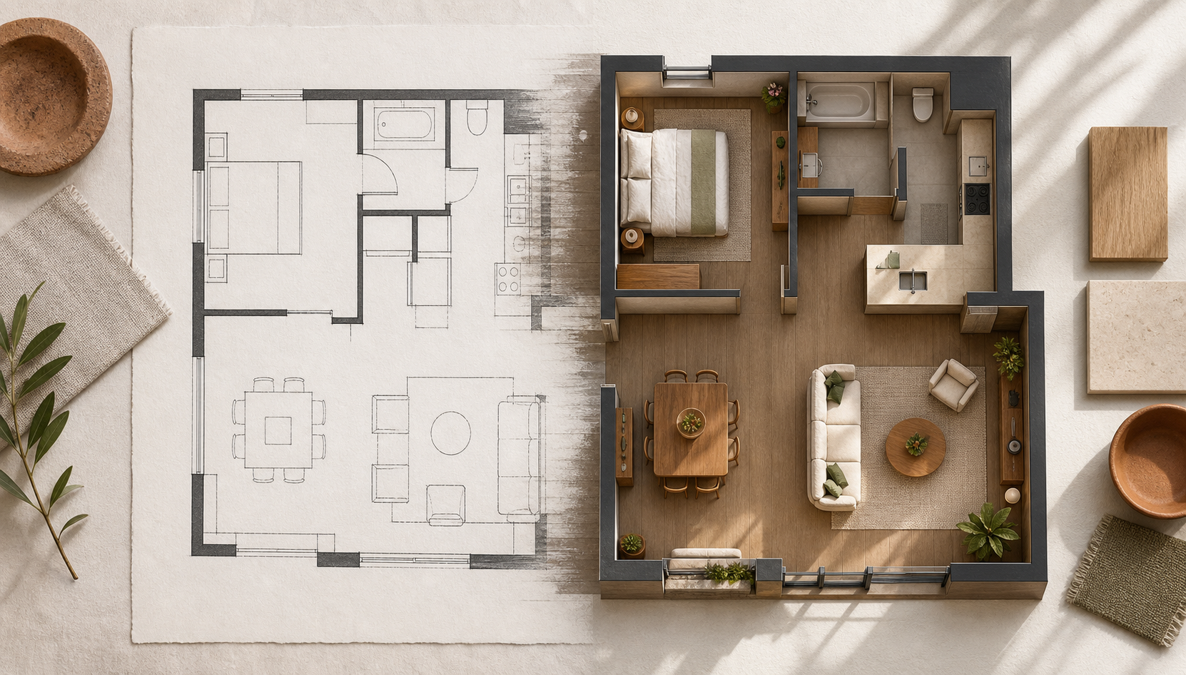 Why floor-plan-to-3D changes the furniture sales conversation